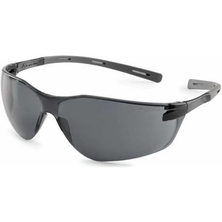Gateway Safety Gray  Gray Temple Ellipse Safety Glasses 280320839